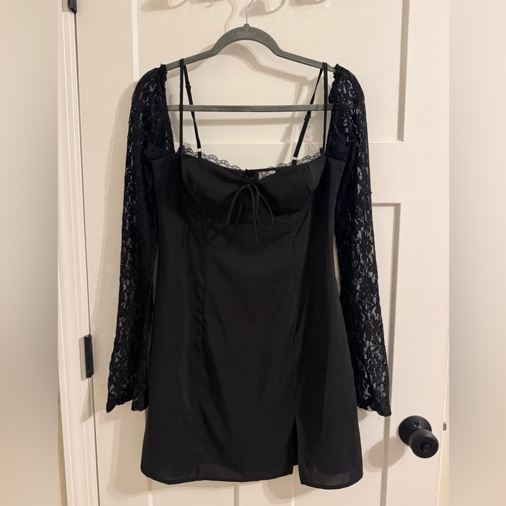 Princess Polly Black Lace Chemise